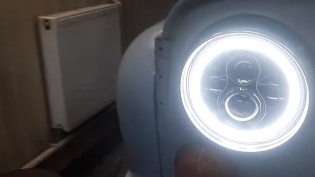 Установили Led фары 75 ват . Уаз Hunter 2003 г. 4x4 смотреть онлайн