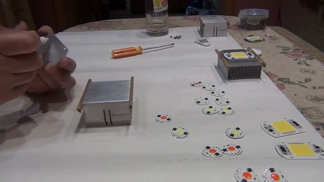 WRGB в аквариум своими руками. Внимание! Применение кулеров для охлаждения обязательно! смотреть онлайн