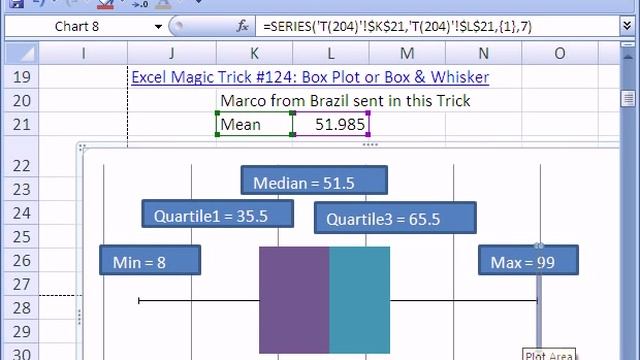 Excel Magic Trick #204: Scatter & Bar Chart Together смотреть онлайн