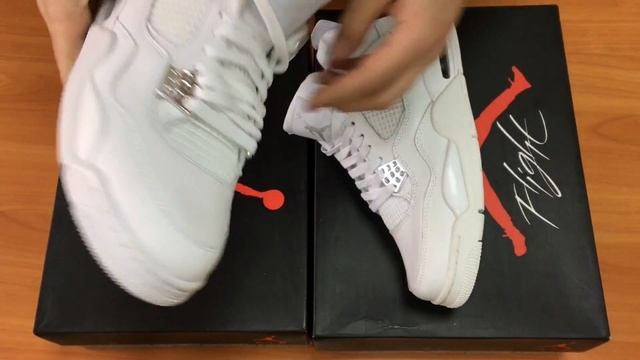 Как отличить оригинал Air Jordan 4 Retro от подделки