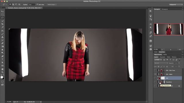 Content Aware Scale In Photoshop