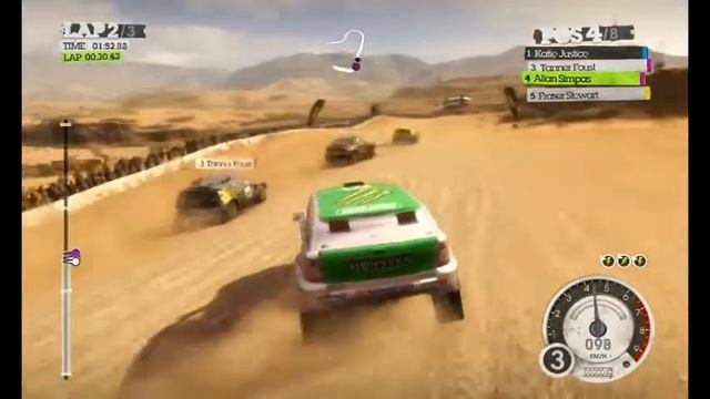 dirt 2 Hd3870 ATI ULTRA HIGH SETTINGS смотреть онлайн