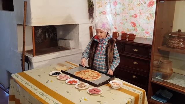 ПИЦЦА В РУССКОЙ ПЕЧИ смотреть онлайн