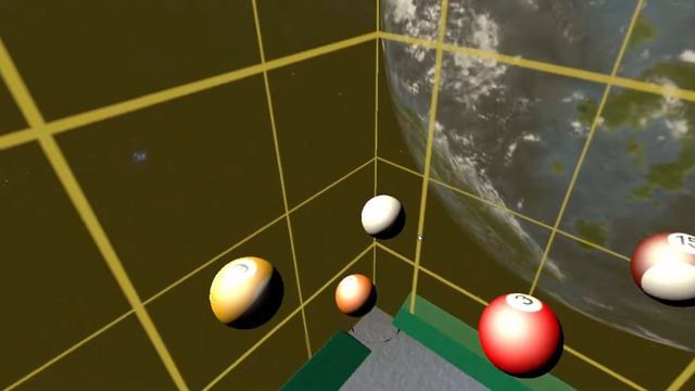 Space Pool. Virtual Reality billiards in zero gravity. Super-early prototype смотреть онлайн
