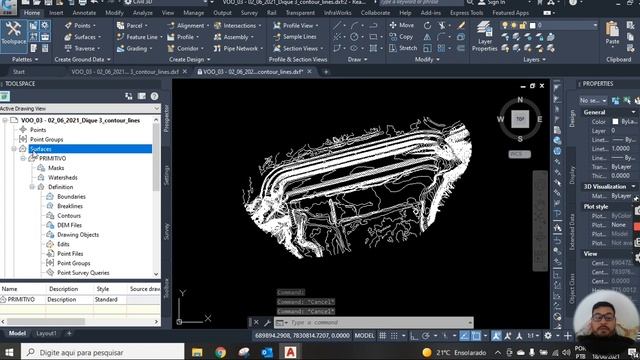 Civil 3d - Como gerar Superfície com arquivo DXF смотреть онлайн