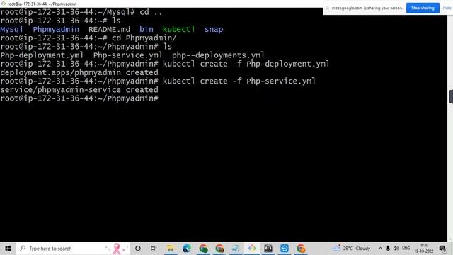 Deploy PhpMyAdmin on Kubernetes to Manage MySQL Pods. смотреть онлайн