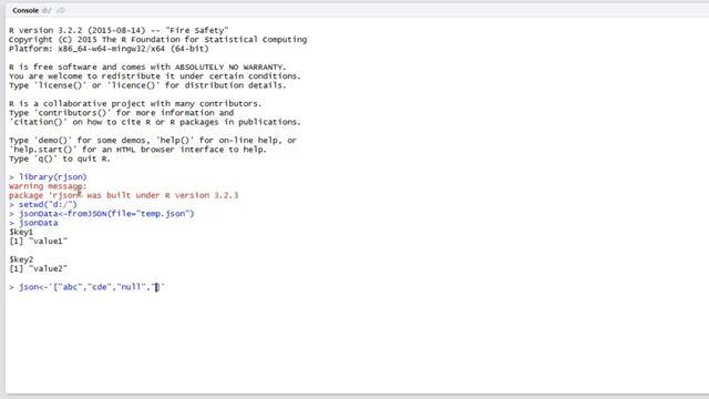 Read JSON Data into R смотреть онлайн