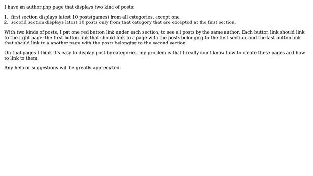 Wordpress: How to display posts by author in a separate page, other than author.php? смотреть онлайн