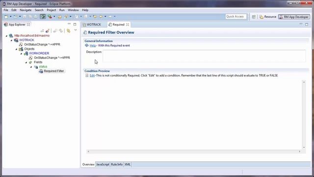 How to Require a Filter Field in IBM Maximo | RulesManager | Total Resource Management смотреть онлайн