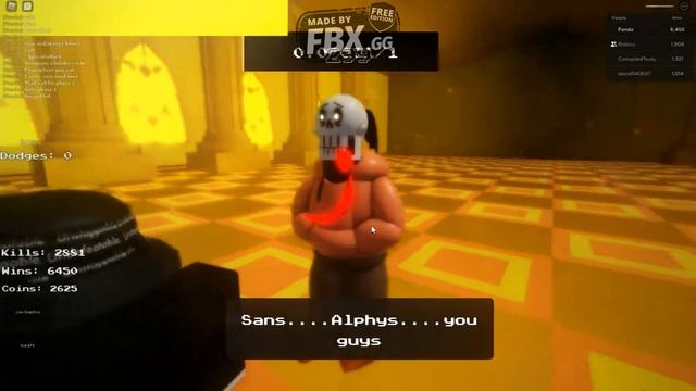 ClassicSwap Papyrus + Kindness Combo Showcase (Roblox Undertale Judgement Day) смотреть онлайн