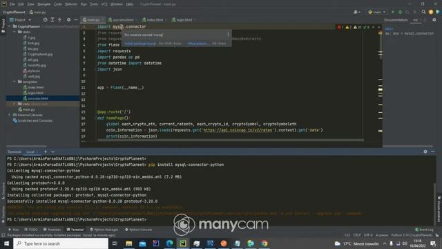 CryptoCurrency WebApp Python - Coinmarketcap Part 3 (Contact Form) смотреть онлайн
