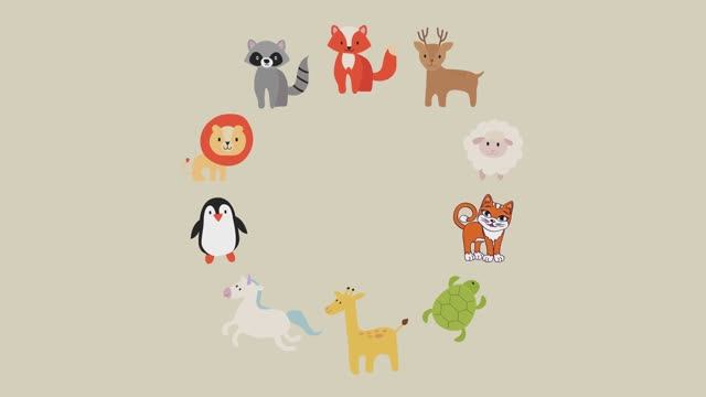 Хороший развивающий мультик для самых маленьких детей от 1 года. ЗНАКОМСТВО С СОБАКОЙ