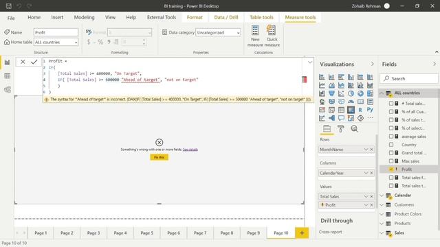 At Home with Power BI - Nested IF statements смотреть онлайн