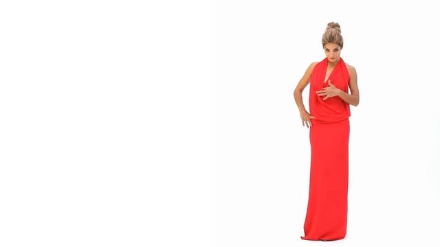 Платье в пол с открытой спиной (платье-трансформер "Лунги") смотреть онлайн