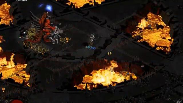 D2 LoD Necromancer - Summoner - Act 4 Diablo Fight смотреть онлайн