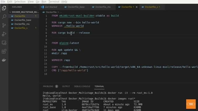 Docker - Multi-Stage Build смотреть онлайн