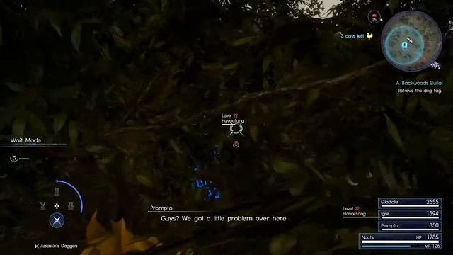 Final Fantasy XV: A Backwoods Burial - Quest Walkthrough смотреть онлайн