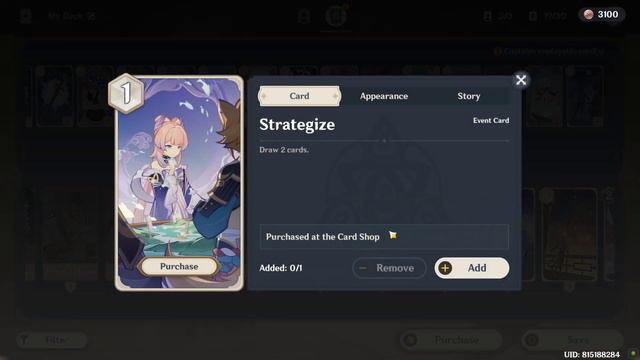 Build 2 valid decks within your Casket of Tomes Genshin Impact смотреть онлайн