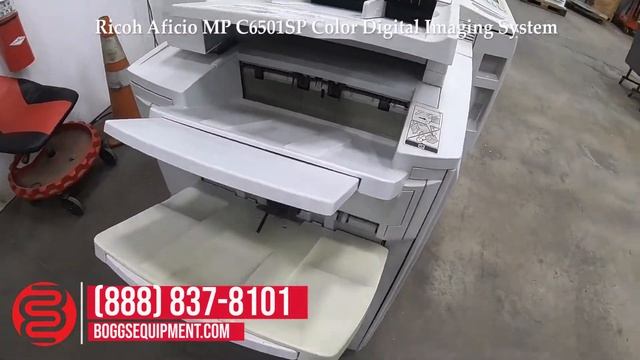 Ricoh Aficio MP C6501SP Color Digital Imaging System смотреть онлайн