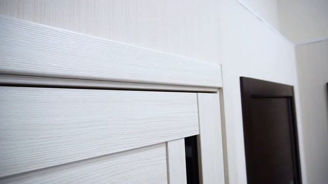 Белая царговая дверь "Модерн 5" смотреть онлайн