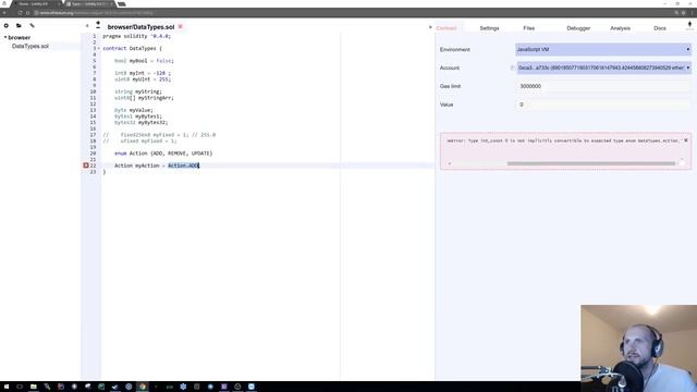 Learning Solidity : Tutorial 6 Data Types (Array, Mapping, Struct) смотреть онлайн