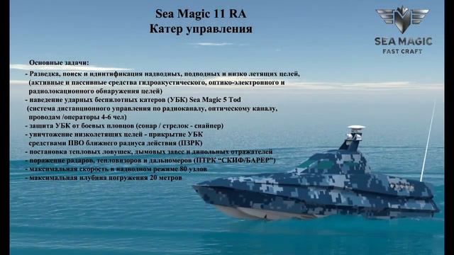 Ударно-патрульный комплекс Sea Magic смотреть онлайн