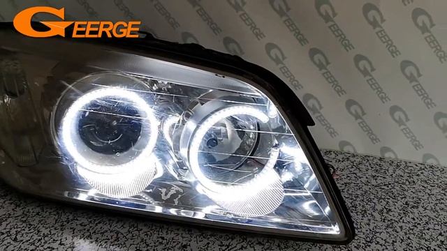 For Chevrolet Captiva S3X 2006 2007 2008 2009 2010 Ultra bright SMD LED Angel Eyes Halo Rings kit смотреть онлайн