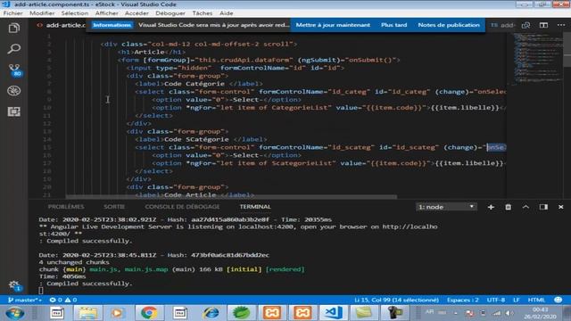 Cascading Drop Down List Angular 9 Spring Boot смотреть онлайн