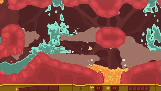 PixelJunk Shooter 2 100% Guide - Indigestion смотреть онлайн