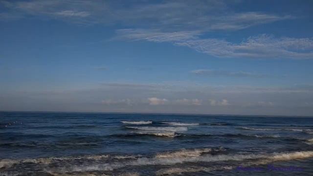 Расслабляющий шум волн для сна. Релакс видео. Sound of the sea. Relax video. Sounds for sleep смотреть онлайн