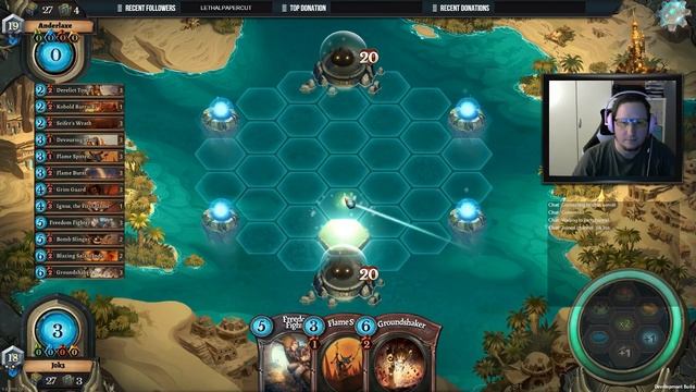 J0k3 playing Faeria. Reaching rank15 with revised DERELICT TOWER deck! :) (Part 1) смотреть онлайн