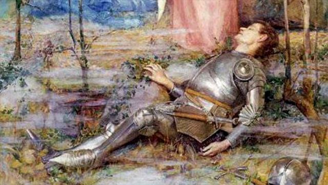 О Картине La Belle Dame sans merci, поэма Китса и художник Дикси смотреть онлайн