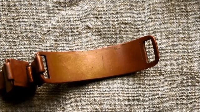 Медный браслет. Copper bracelet. Медь для здоровья и хорошего самочувствия. смотреть онлайн