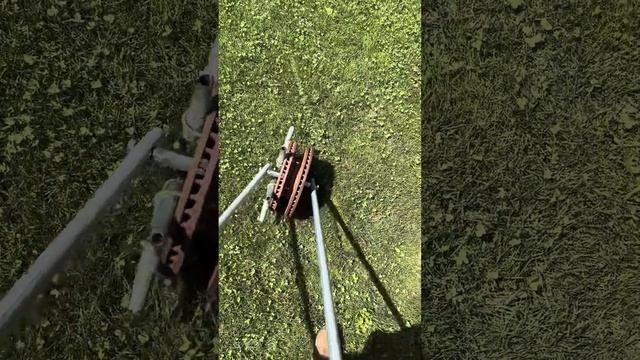 Found It! The Best Aerator For A Small Yard, The Amick Rollaerator!
