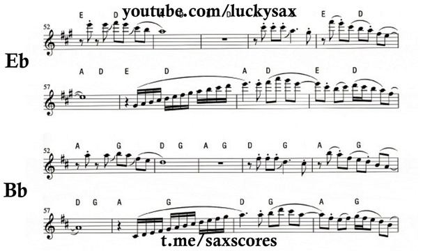 Carole King - Hard Rock Cafe | Sheet Music alto tenor saxophone | score | partitura | PDF смотреть онлайн