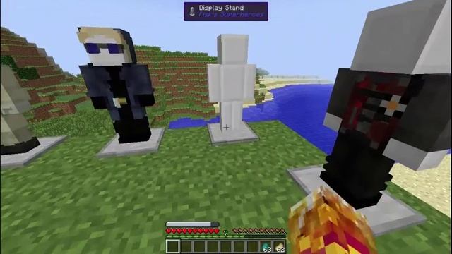 Superheroes (FiskFille) Mod - Minecraft 1.7.10 смотреть онлайн