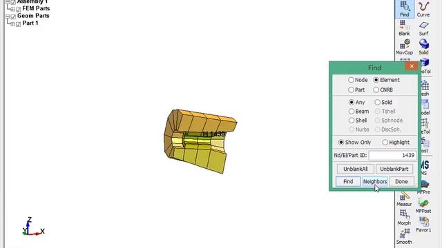 LS-PrePost Workshop01 - Find Node/Element смотреть онлайн