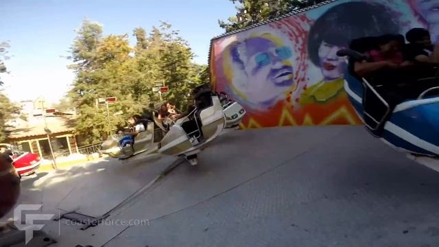 Crazy Dance on-ride HD POV Fantasilandia смотреть онлайн