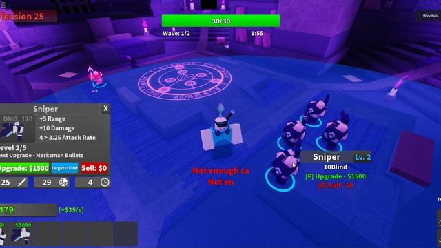 Sacrificial Hall: Tension 25 with 2 towers (Critical Tower Defense) смотреть онлайн