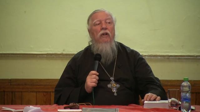 Встреча Отца Дмитрия Смирнова со школьниками 1288 школы