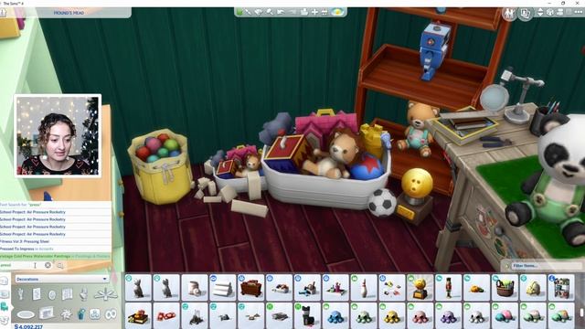 SIMS 4 challenge Each TINY Home Is A Different XMAS theme! ROOM BUILD CHALLENGE? смотреть онлайн