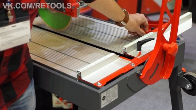 Механический плиткорез и камнерез Rubi выставка mitex 2015 смотреть онлайн