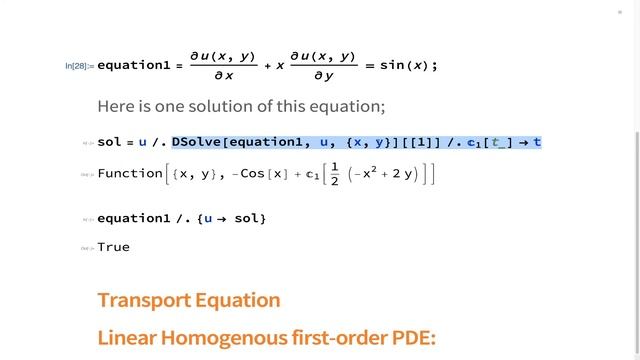 Differential Equation Solving in the Wolfram Language (Mathematica) смотреть онлайн