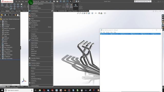 How To Make a Header with Equal Length Runners in SolidWorks |JOKO ENGINEERING| смотреть онлайн
