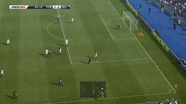 PES 2013 Мастер - Лига Барселона - Севилья смотреть онлайн