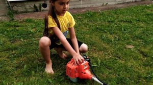 Триммер Echo SRM 2305si. Лёгкий запуск.