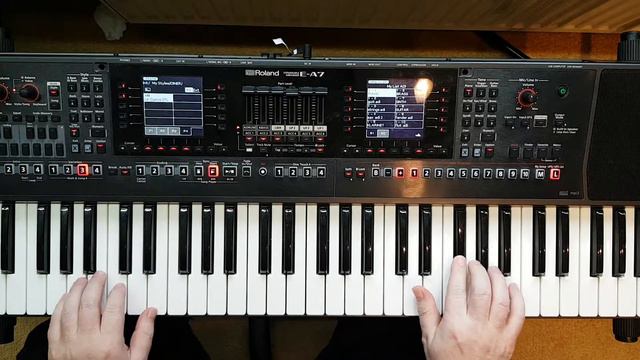 OVER THE RAINBOW INSTRUMENTAL ROLAND EA7 смотреть онлайн