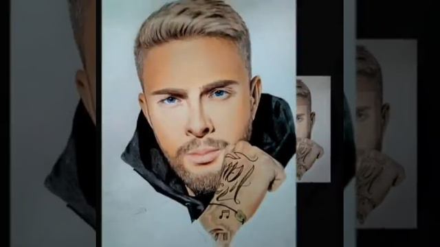 Egor Kreed drawing, Егор Крид, не могу, пошаговый рисунок смотреть онлайн