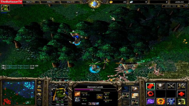 DOTA WARLOCK PRO SUPPORT (HIGH SKILLED GAME)