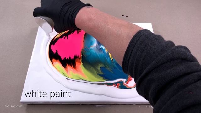 Liquid painting with sponge - inspired by Jay Lee painting смотреть онлайн